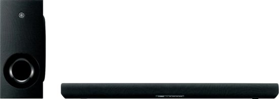 Yamaha - SR-B40A Soundbar with Wireless Subwoofer, Black - Dolby