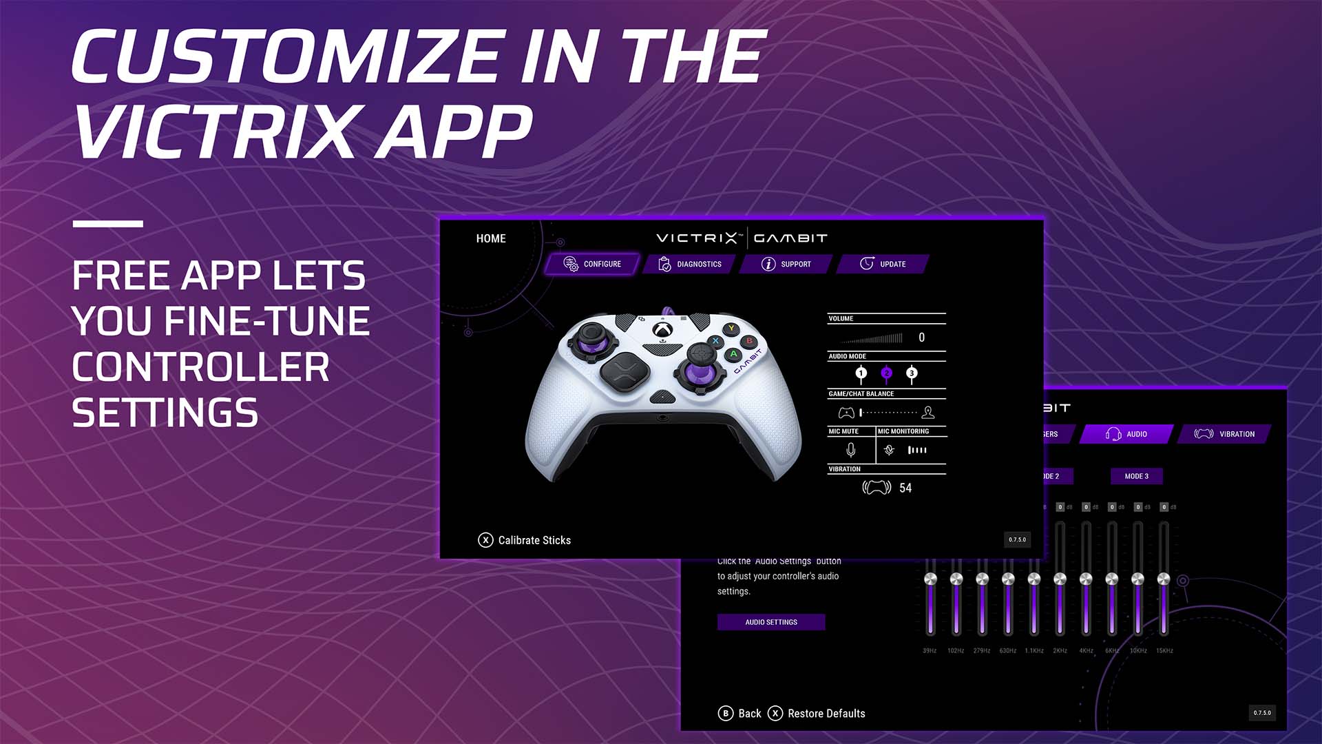 Victrix Gambit Dual Core Tournament Controller - Dolby