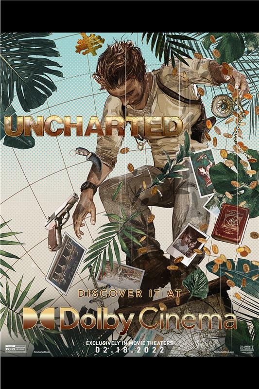 Uncharted Movie Poster  Spectacular Attractions